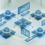 3D UI Glassmorphism Artwork für MinIO Enterprise Object Storage und S3-APIs