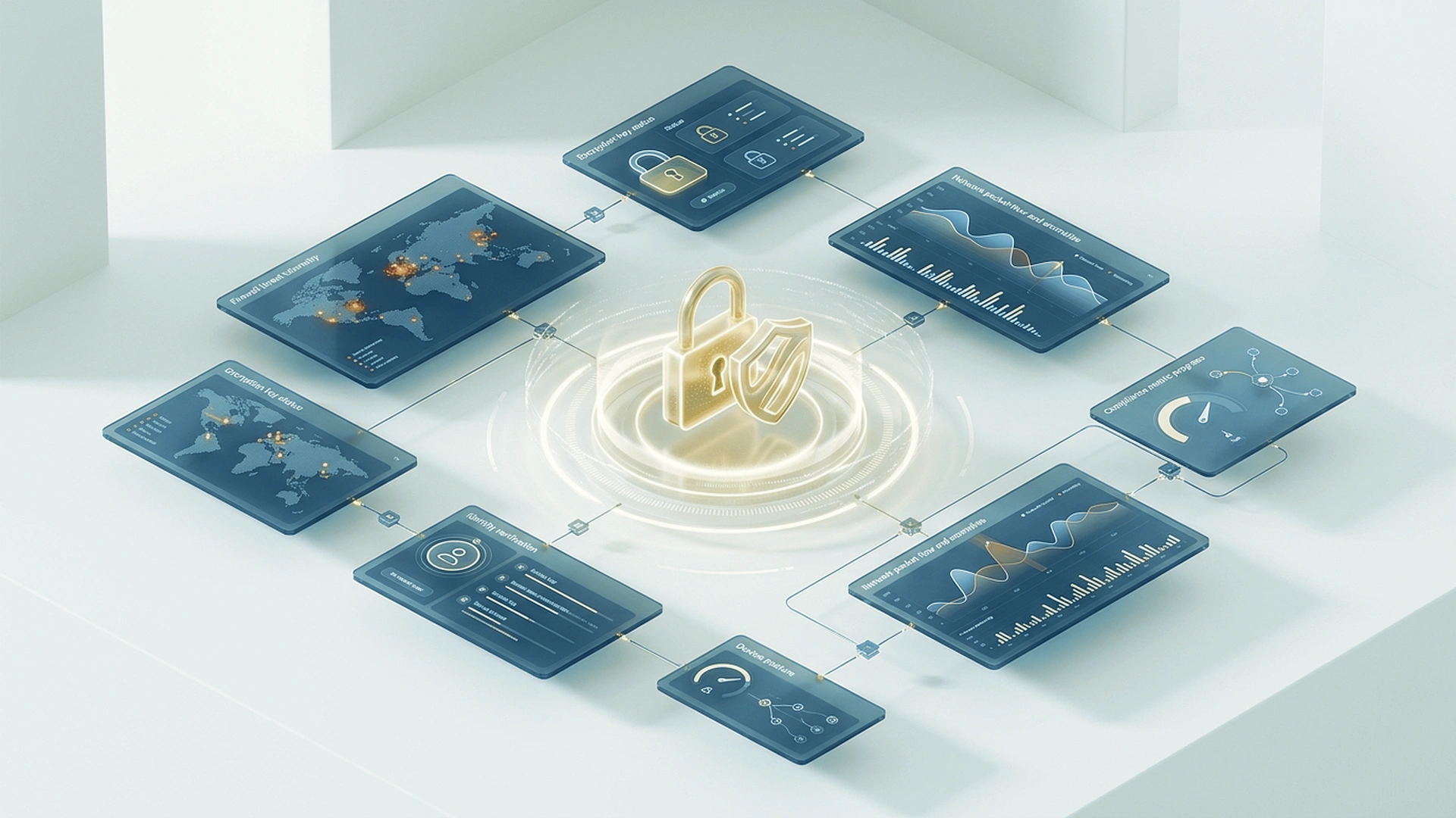 3D UI Glassmorphism Artwork für OPNsense Next-Generation Firewall