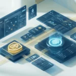 3D UI Glassmorphism Artwork für Authentik Cloud-Native Identity Management