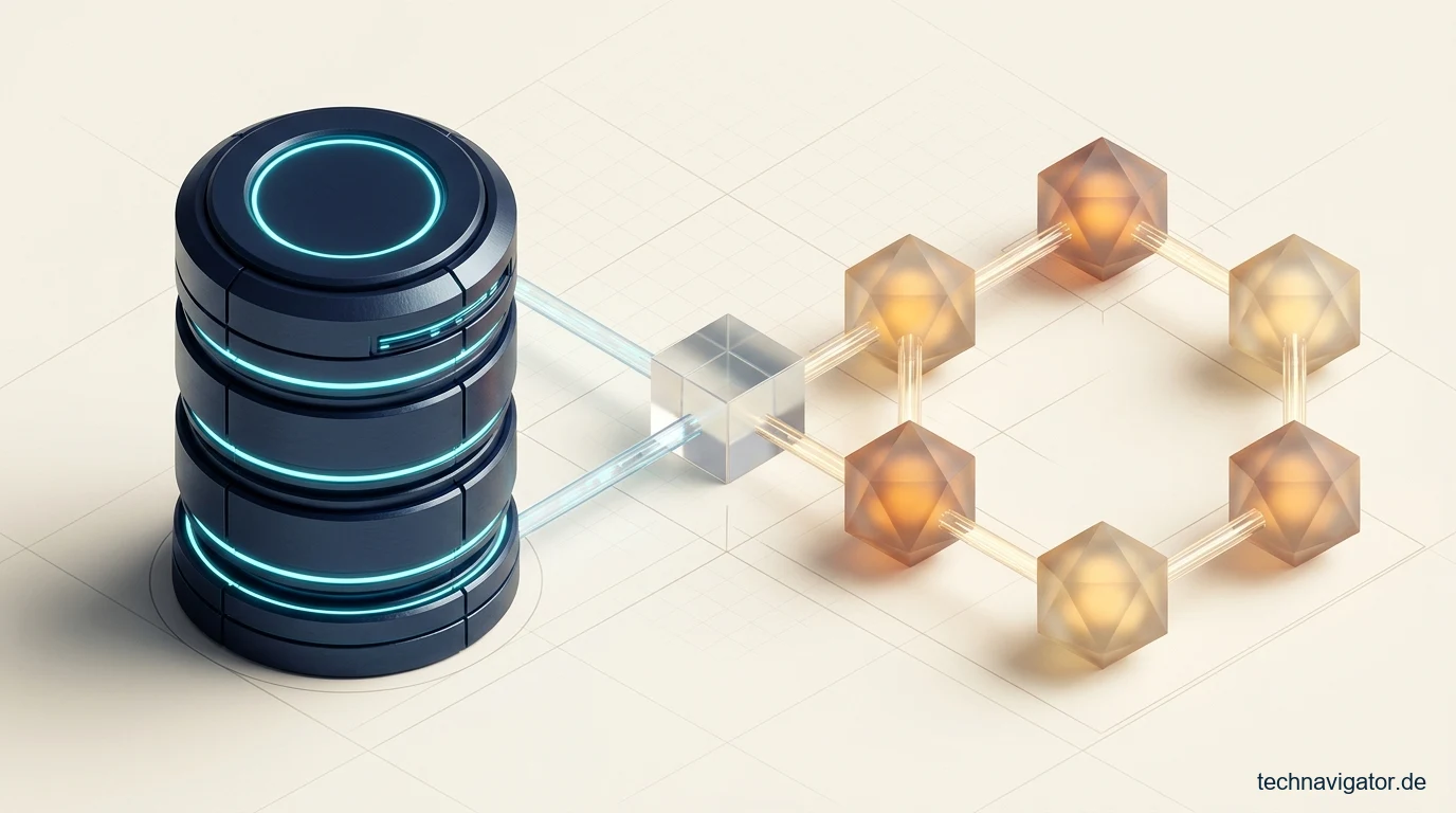 Architektonische Entscheidungsmatrix zwischen relationaler Datenbank und Distributed Ledger