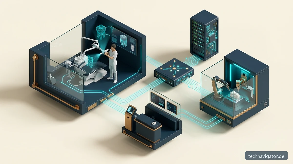 Digitale Arzt- und Zahnarztpraxis: Cloud-PVS, TI-Gateway, Online-Rezeption und 3D-Dental-CAD/CAM-Architektur