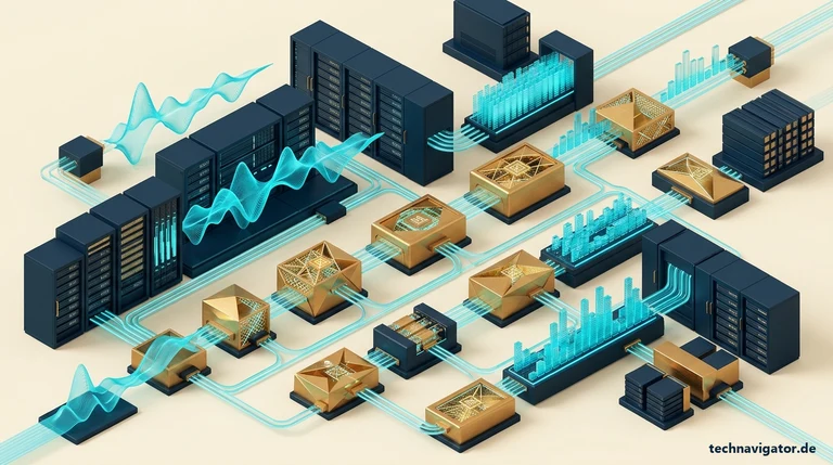 Isometrische Voice-AI- und Deepfake-Defense-Architektur mit neuronaler Sprachsynthese, akustischen Frequenzwellen und kryptografischem C2PA-Audio-Watermarking