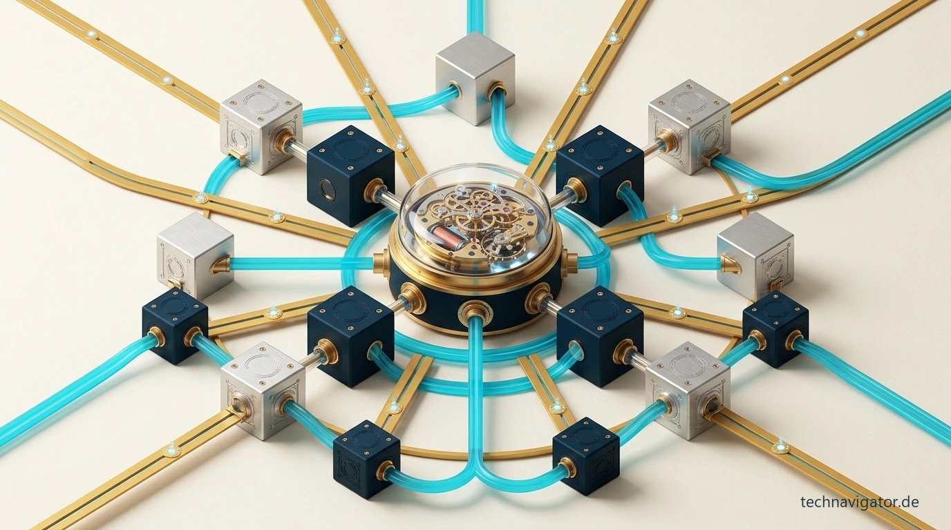 Resiliente Precision-Time-Protocol-Zeitsynchronisation für kritische Rechenzentrums-Cluster