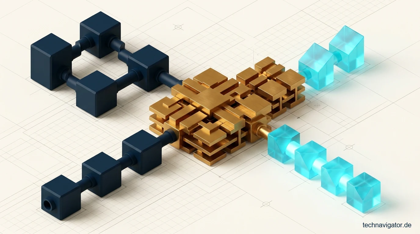 Modulare Modern-Data-Stack-Pipeline mit Ingestion-Gateways, semantischer Transformationsmatrix und Visualisierungsprismen