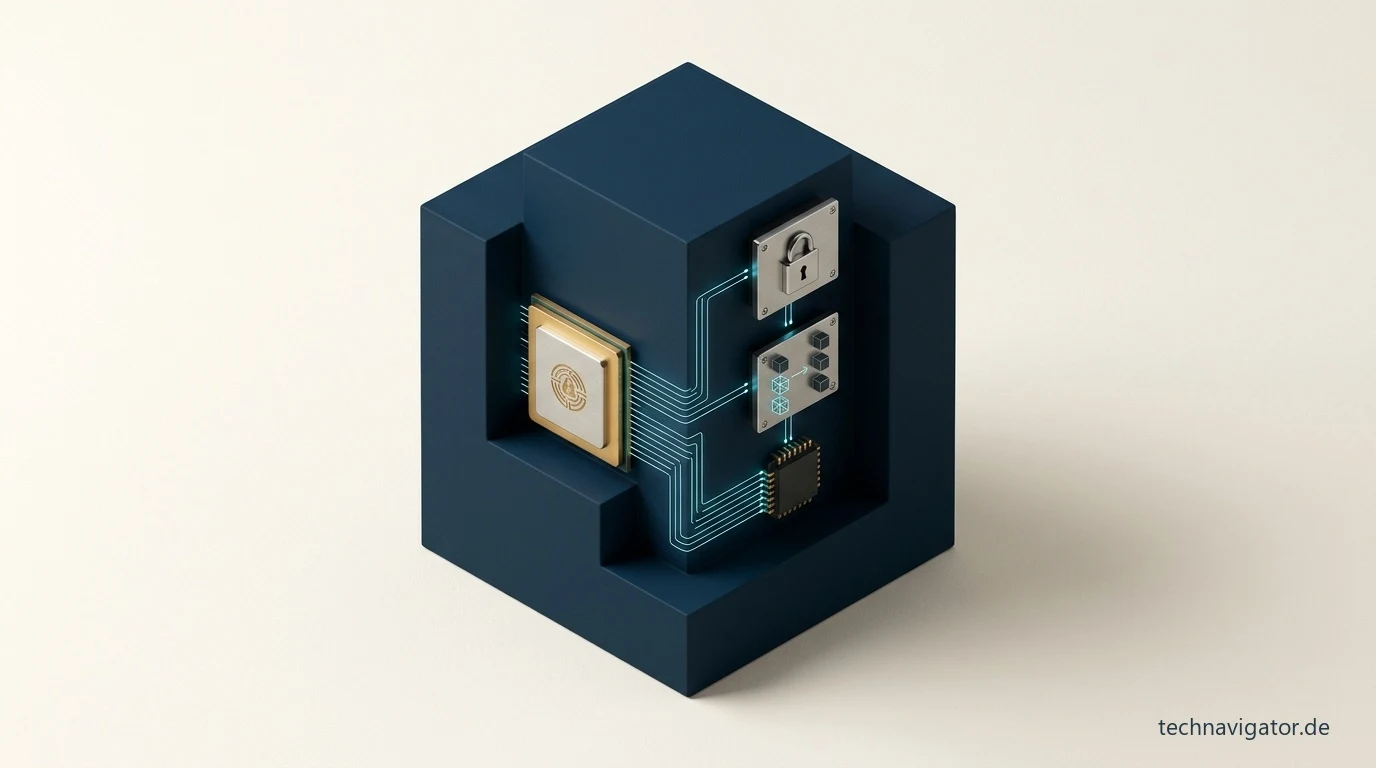 Kryptografische Root-of-Trust-Kette für UEFI Secure Boot und Hardware-TPM-Integrität